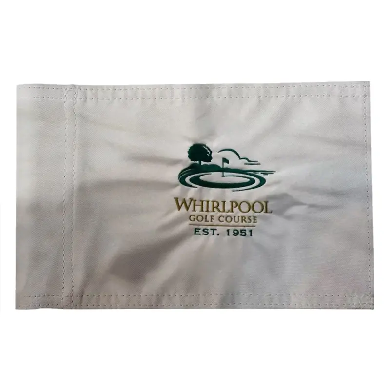 Fyon Whirlpool Golf Course Pin Flag Banner – Single-Sided Golf Course Marker