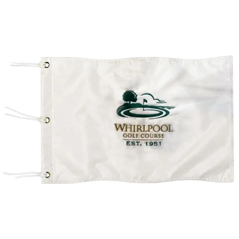 Fyon Whirlpool Golf Course Pin Flag Banner with Grommets – Heavy-Duty Outdoor Use
