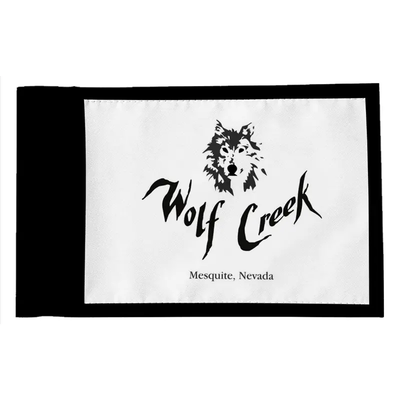 Fyon Wolf Creek Golf Course Mesquite NV Pin Flag Banner – PGA Tour–Inspired Design