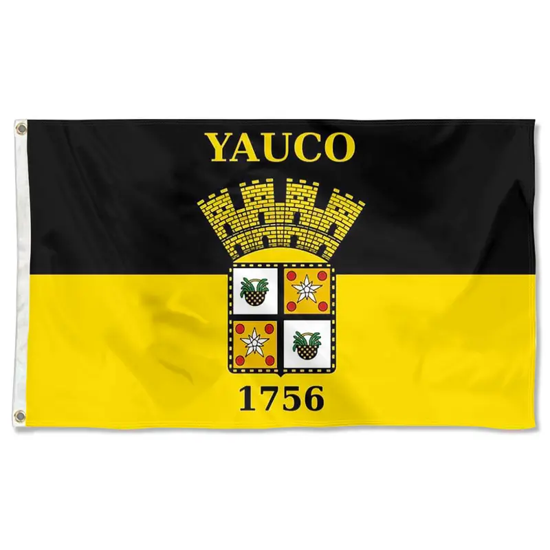Fyon Yauco, Puerto Rico Commemorative Flag Banner – 1756 Heritage Design