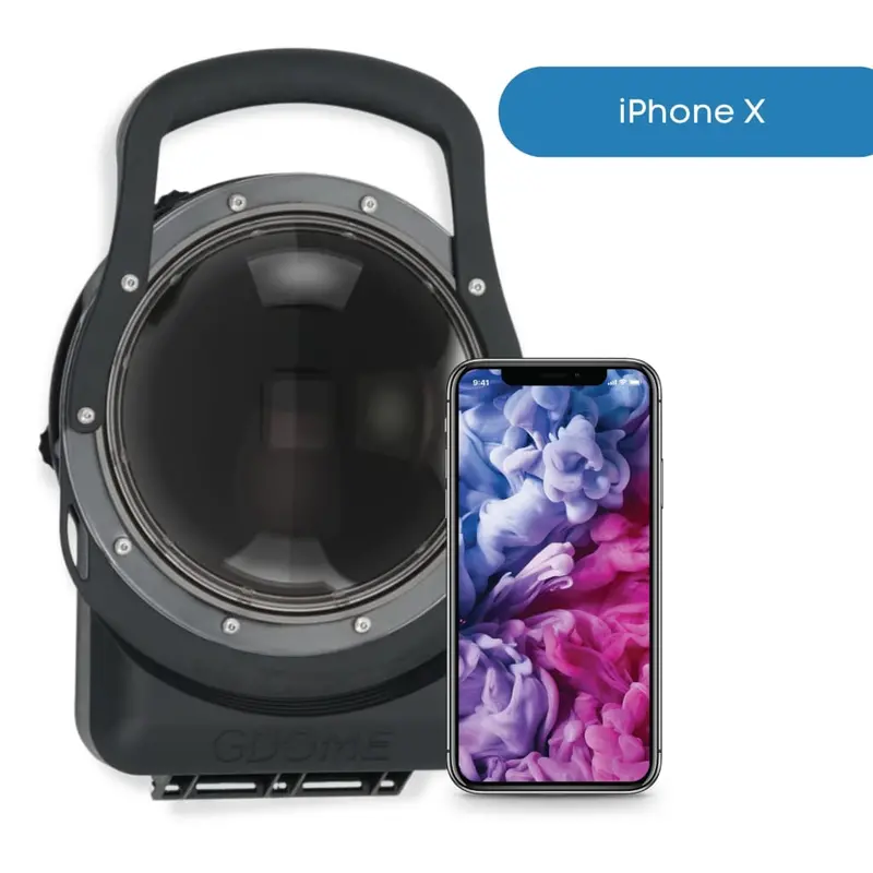GDome Mobile 3 Waterproof Case for iPhone X and Compatible Models