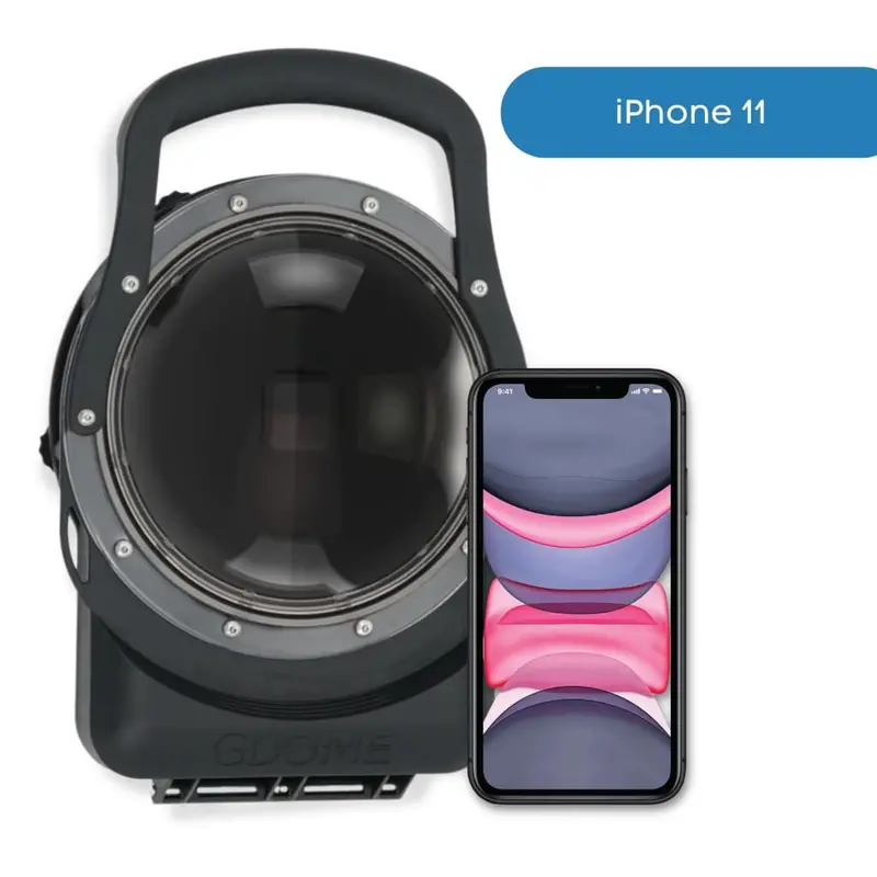 GDome Protective Case for iPhone 11 with Optical Clarity Lens Port