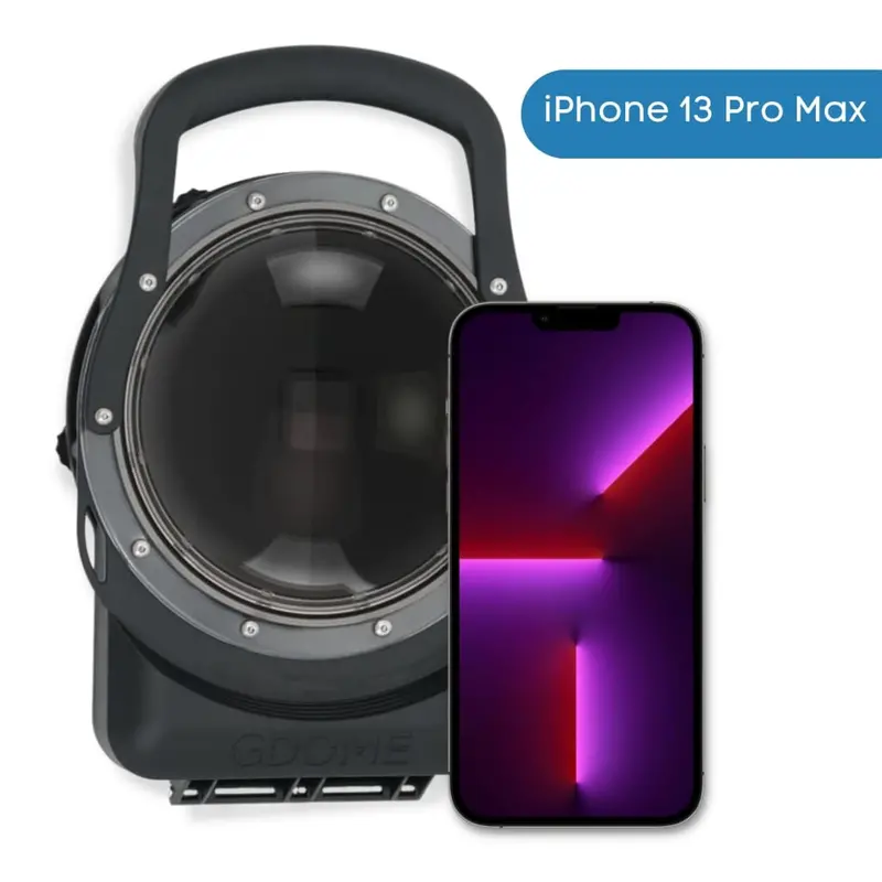 GDome Waterproof Case for iPhone 13 Pro Max with Ultra-Wide Support