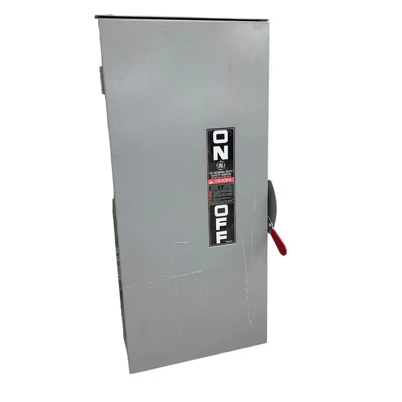 GE 200A Heavy-Duty Metal-Enclosed Safety Disconnect Switch