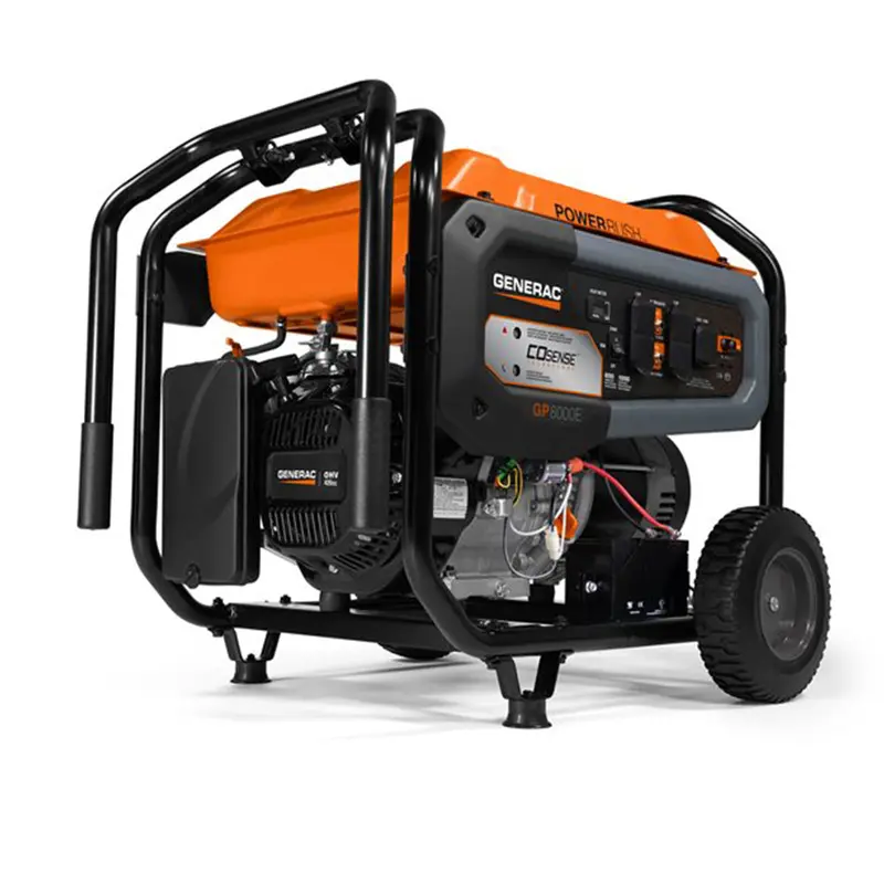 Generac 77150 GP8000E 8000W Electric-Start Portable Generator with COsense & CSA/49ST Certification