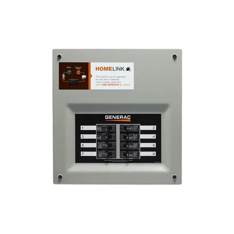 Generac HomeLink Indoor Manual Transfer Switch Kit – 30A, 6–8 Circuits – Model 6852