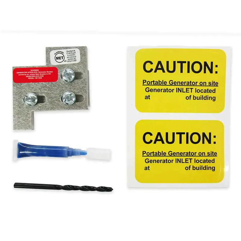 GenInterlock GE-100A General Electric Interlock Kit – 100-Amp Breaker Panel