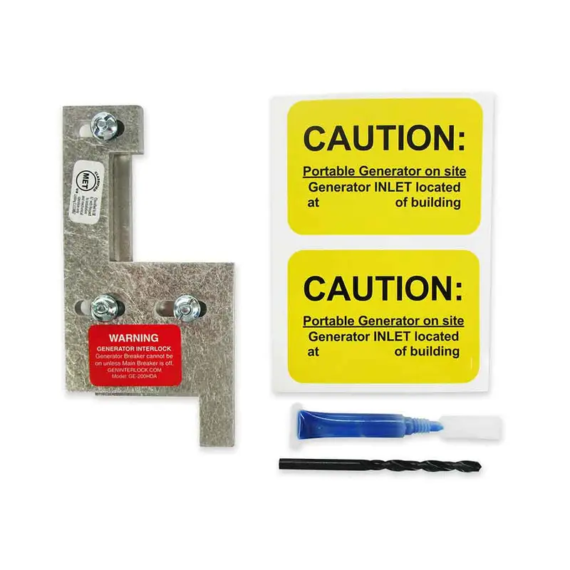 GenInterlock GE-200HDA GE Interlock Kit – 150/200-Amp Vertical Main Breaker Panels
