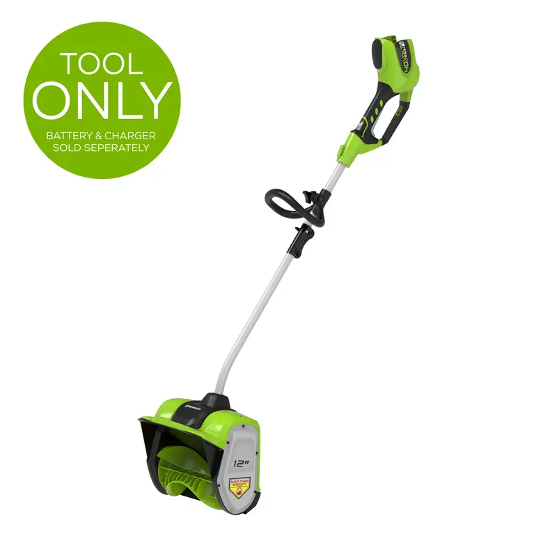 Greenworks 40V 12-Inch Cordless Snow Shovel – Tool-Only