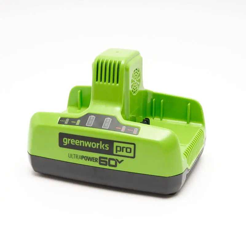 Greenworks Pro 60V UltraPower Dual-Port 6A Battery Charger