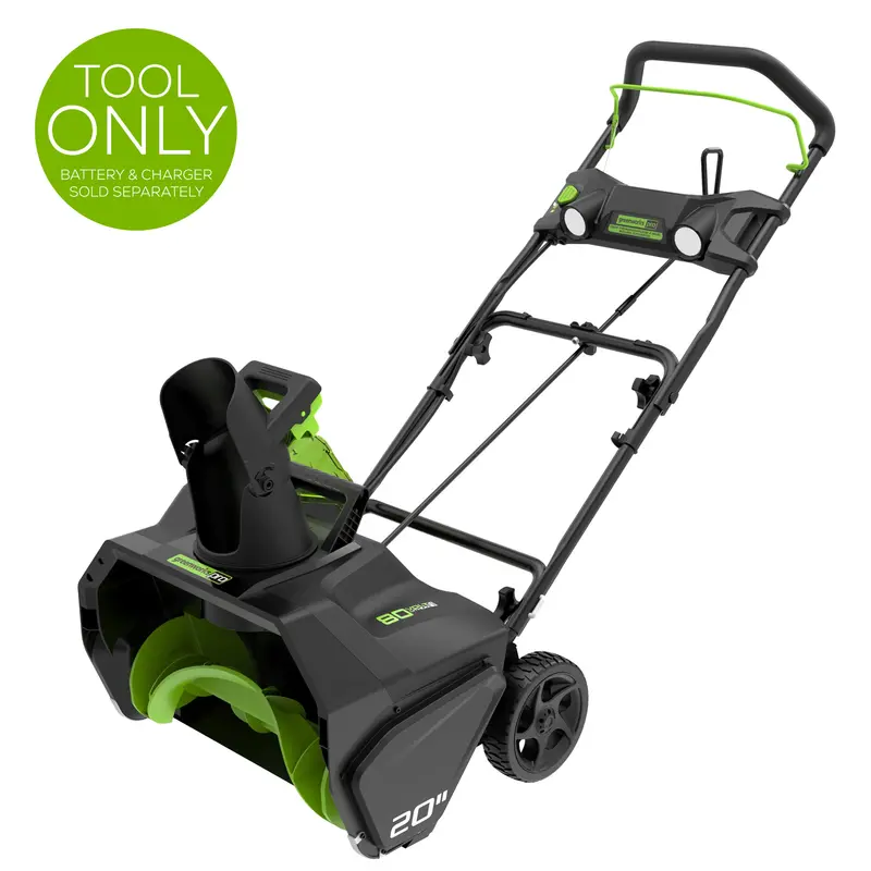 Greenworks PRO 80V 20-Inch Cordless Snow Thrower – Bare Tool