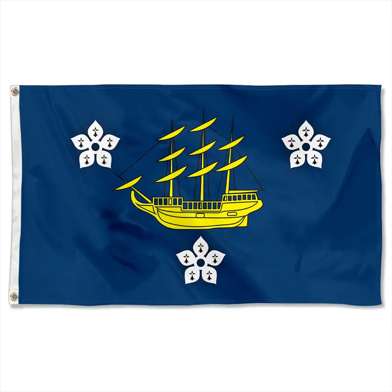 Hamilton (Bermuda) Reversible Flag Banner