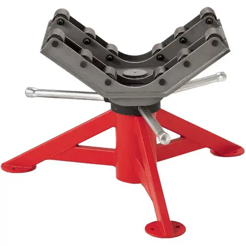 Heavy-Duty Large-Diameter Pipe Support Stand for Welding and Fabrication