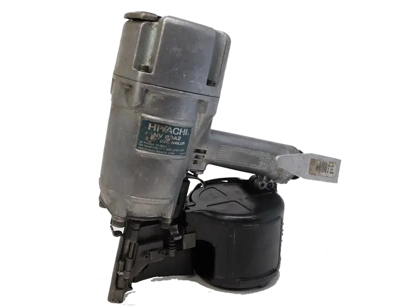 Hitachi NV83A2 3-Inch Air-Powered Coil Framing Nailer – Full-Round Head, 3-1/4″ Capacity