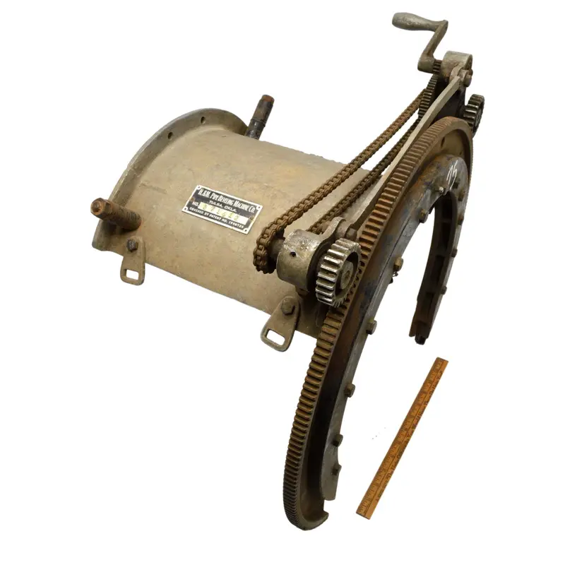 H&M Pipe Beveler Model #21-12 — Industrial Beveling Machine for Parts or Restoration