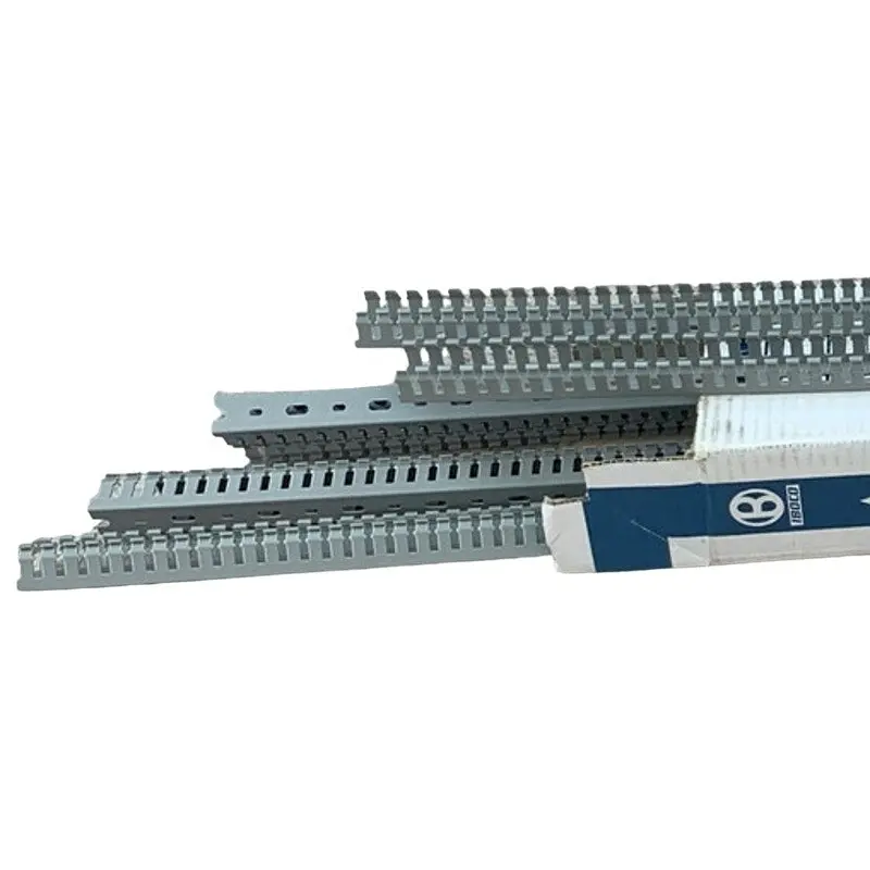 Iboco T1-1010G B00930 1″ × 1″ Open-Slot Wireway Duct with Covers – 45 Feet Total