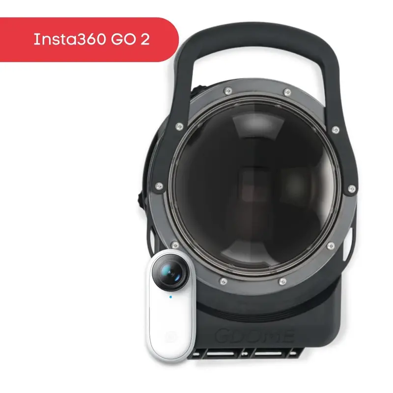 Insta360 Go 2 Dome Housing – Ultra-Compact Waterproof Enclosure