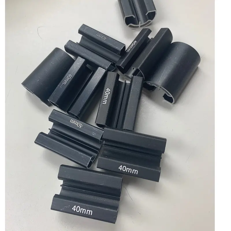 IronRidge UFO Black Solar Panel Stopper Sleeves – 40mm Diameter (10-Pack)