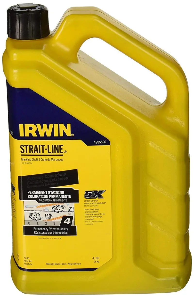 Irwin 4-Lb Black Chalk Reel – Model 4935526