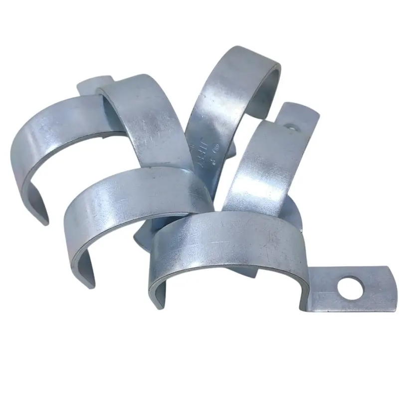Jiffy H-94 Metal Pipe Straps – 6-Pack, 3-Inch Single-Hole EMT Fittings