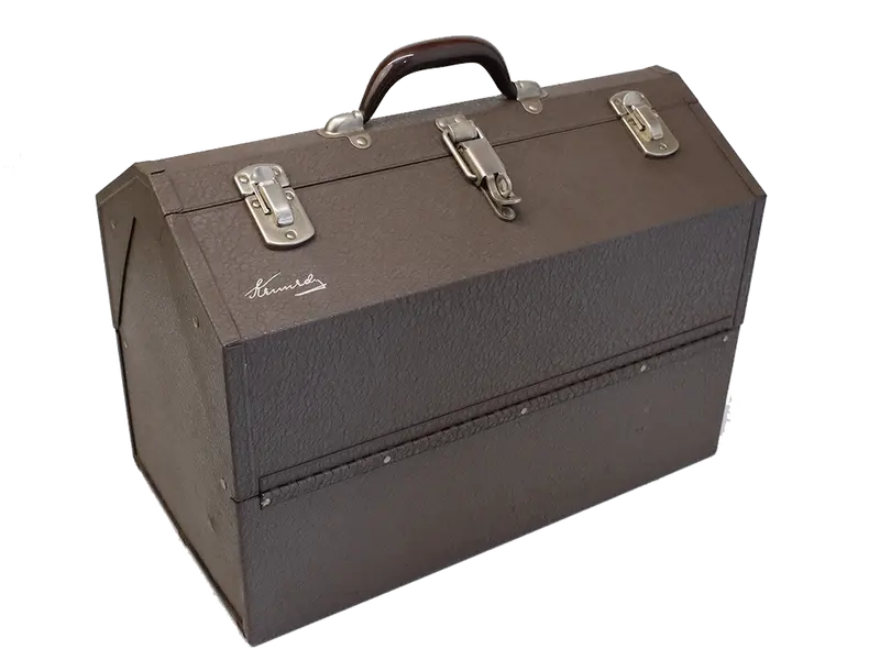 Kennedy 1018 Hip-Roof Cantilever Toolbox – Heavy-Duty Mobile Storage Unit