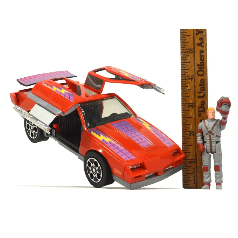 Kenner M.A.S.K. Thunderhawk Transformer – Red Sports Car (Near-Complete)