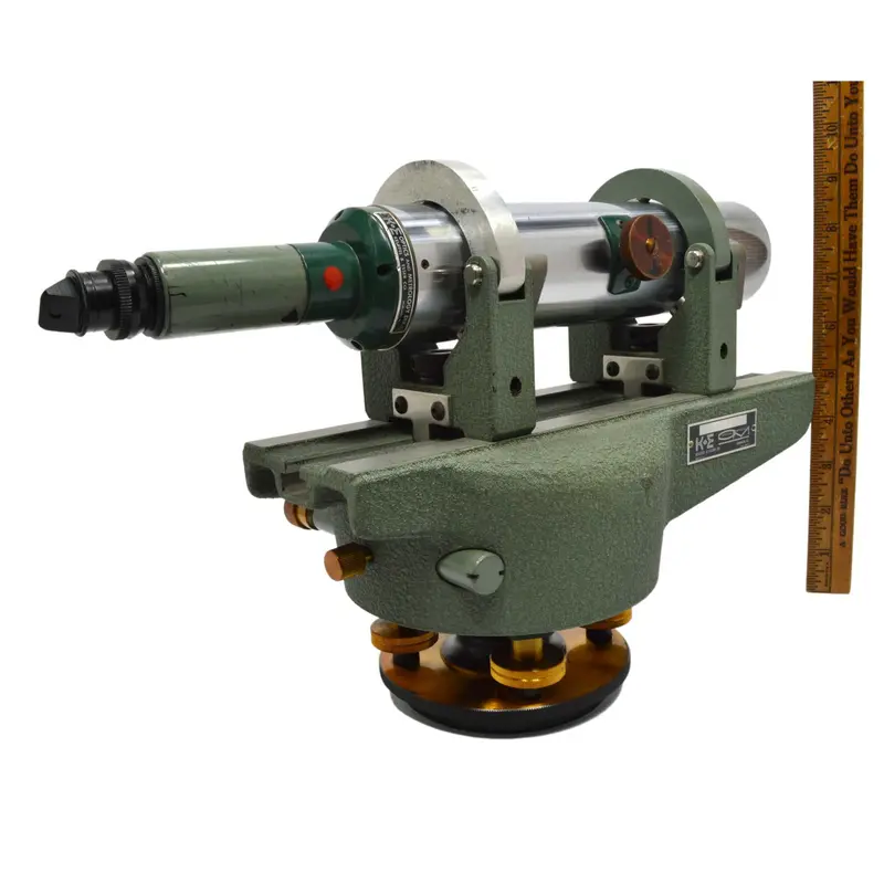 Keuffel & Esser Alignment Telescope – Model 71-5195 Precision Sight with Mounting Holder