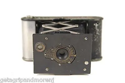 Kodak Vest Pocket Camera – Rare Vintage Folding Film Camera with Original Leather Case