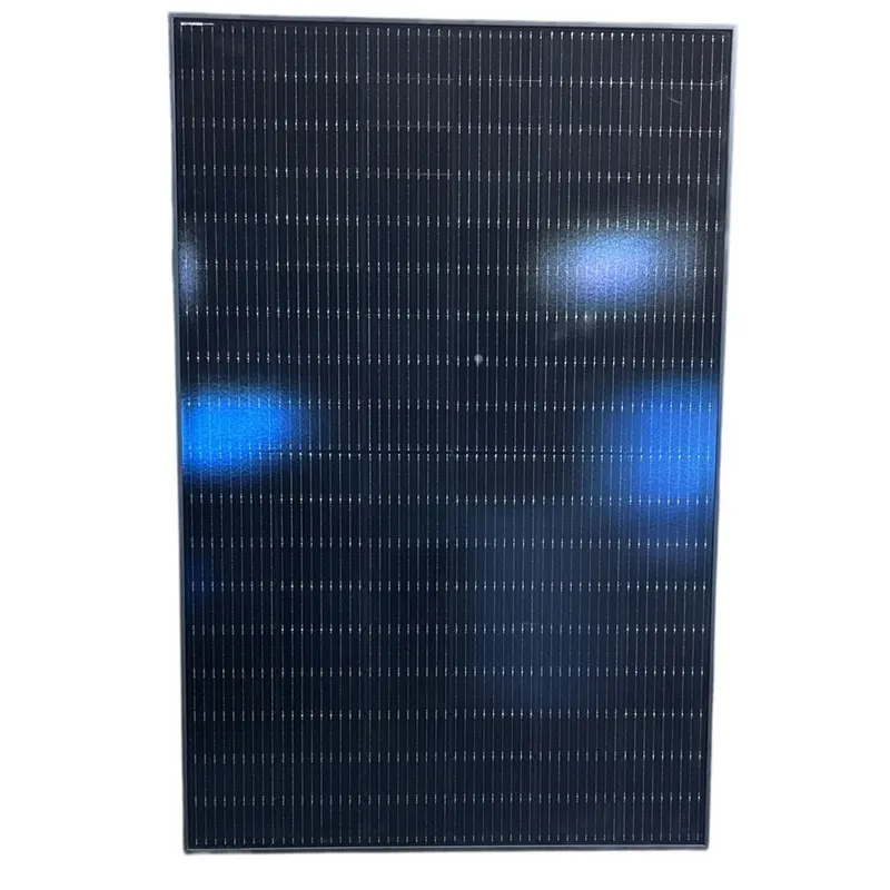 LONGi Bifacial 400W Solar Panel – 108 Half-Cut M10 Cells, Black Frame