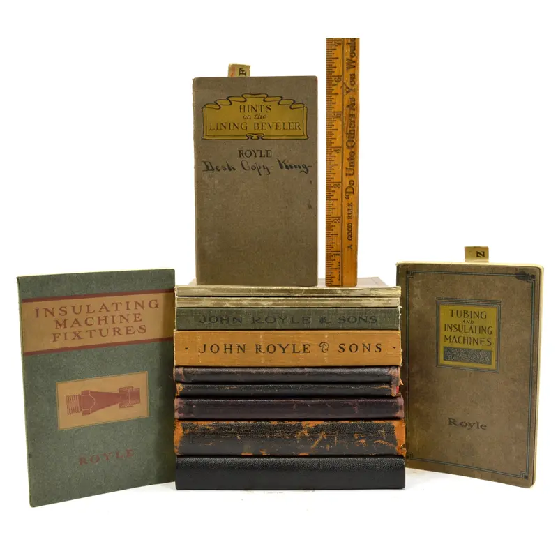 Lot of 12 Antique Machinist Promotional Booklets by John Royle & Sons