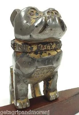 Mack Truck Bulldog Hood Ornament – Solid Gold-Plated Vintage Mascot