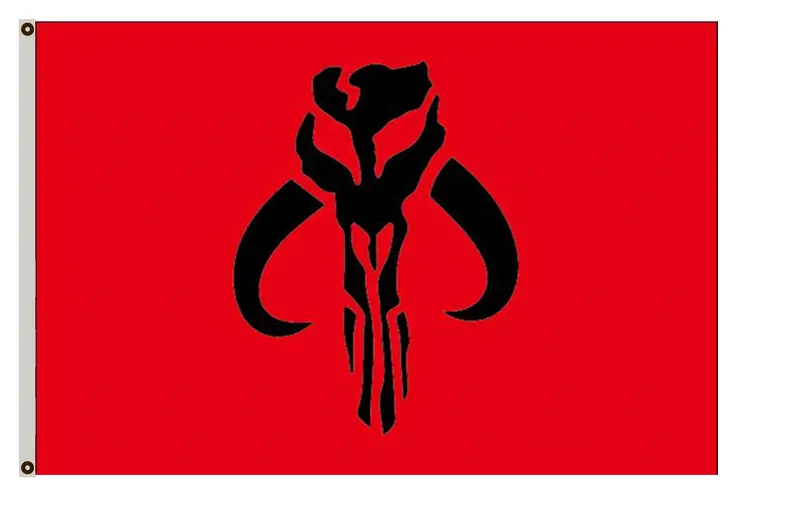 Mandalorian Clan Banner – Star Wars Inspired Indoor & Outdoor Flag