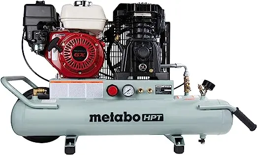 METABO 5.5 HP Gas-Powered Air Compressor – 8-Gallon Tank