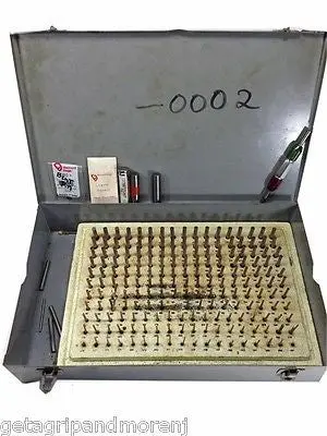 Meyer Gage Model M-1 Pin Gage Set – Precision Measurement Tools (.061″ to .250″)