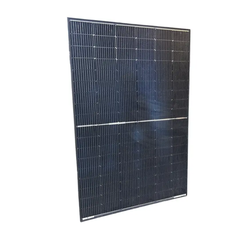 Navitas 410W Bifacial PERC Solar Module – Black Mono Half-Cut Panel (108-Cell)