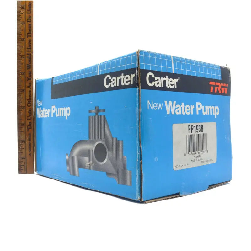 New Carter TRW FP1938 Water Pump – Unopened, OEM-Spec Cooling Component