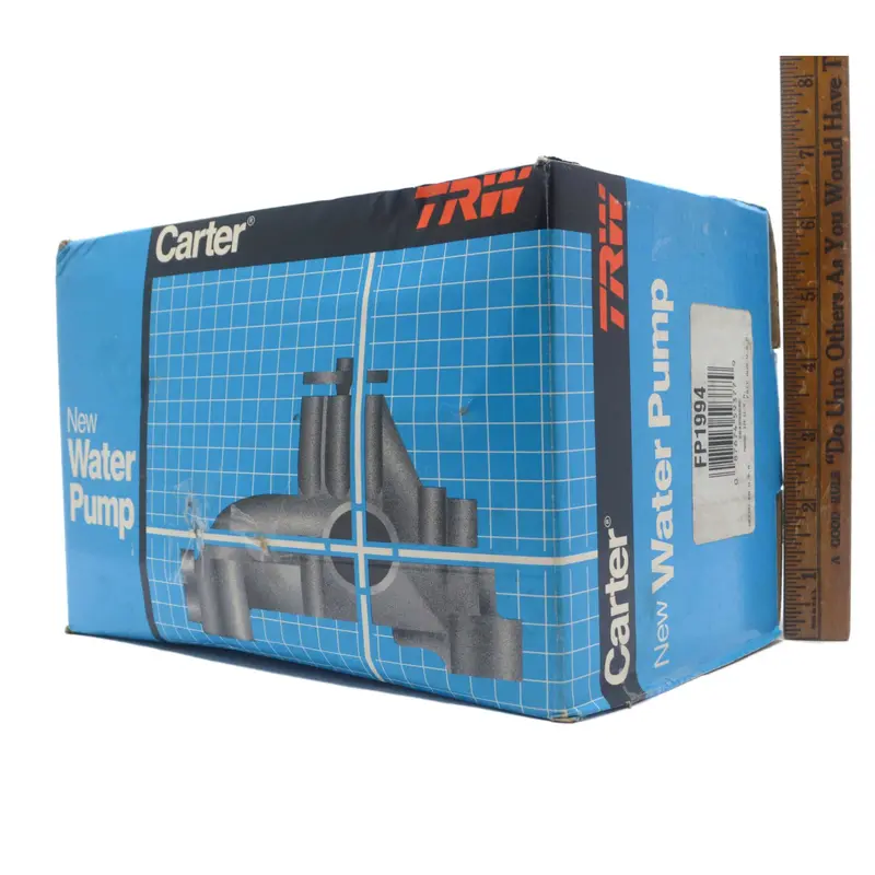 New Carter TRW FP1994 Water Pump – Factory-Sealed, Direct Replacement Auto Part