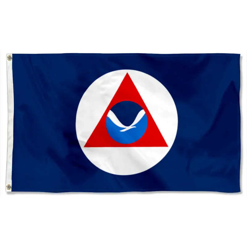 NOAA Commissioned Officer Corps Flag Banner by Fyon