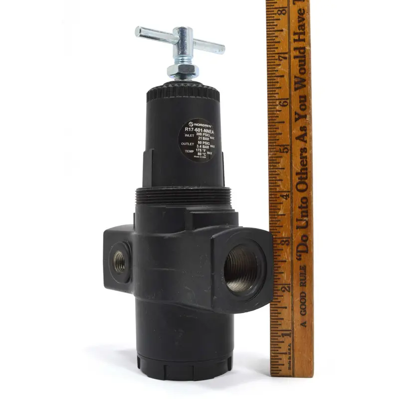 Norgren R17-601-NNEA Adjustable Air Regulator – Two Units Available (New)
