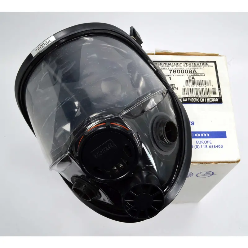 North Respiratory Protection Gas Mask – Model 76008A (7600), Medium/Large Size, Open-Box New