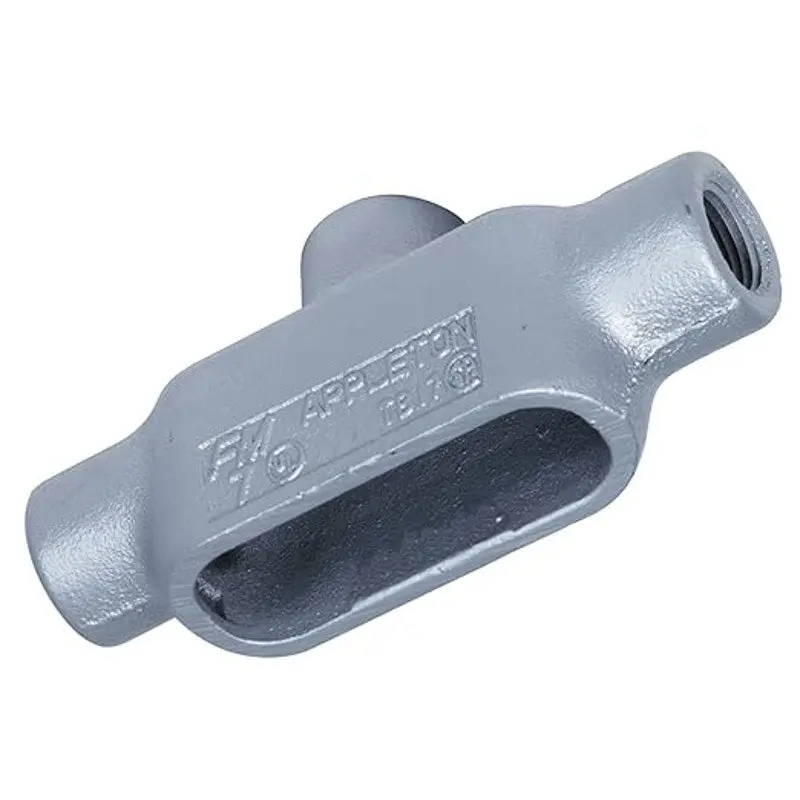Open-Box Appleton 1.25″ Type TB Metal Conduit Body – O-Z Gedney Form 85 FM7