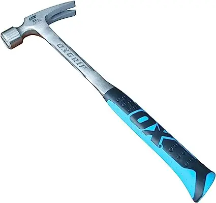 OX Tools 22-Ounce Milled-Face Framing Hammer