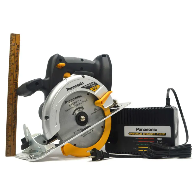 Panasonic Cordless Circular Saw EY3551 – Includes Blade & Charger (No Battery)
