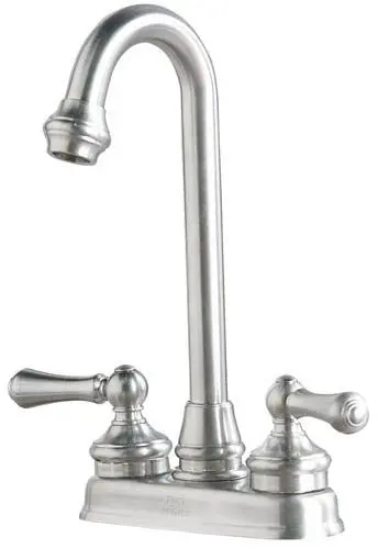Pfister 87180SS Savannah Centerset Double-Handle Bar & Kitchen Island Faucet in Stainless Steel