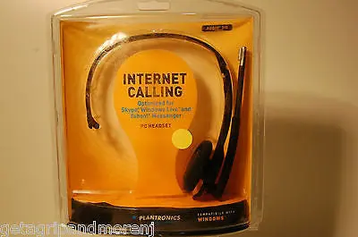Plantronics Audio 310 PC Headset – Single-Ear, 3.5mm Connector