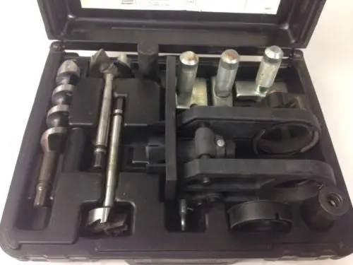 Porter-Cable 511 Lock Boring Jig – Adjustable Template for Cylindrical Deadbolt Installation