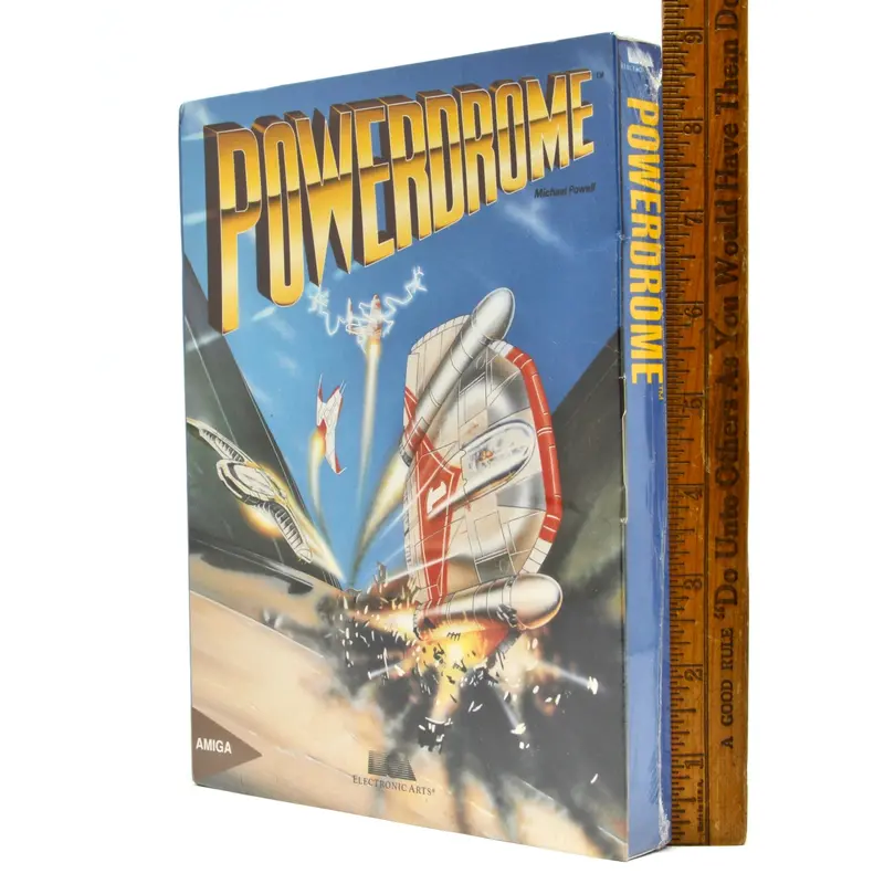 Powerdrome for Amiga – Brand-New Factory-Sealed Game