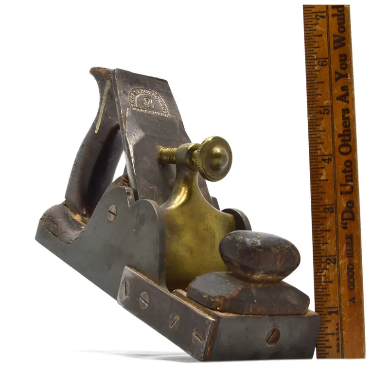 Rare Antique Ibbotson & Co. Infill Bench Plane – Wooden Tool with Functional Issues