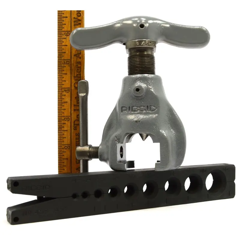 Ridgid No. 459 Flaring Tool – Restored 45° Tube Flaring Kit for 1/8″–3/4″ Lines