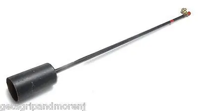 ROSE BUD Propane Torch Head – Black Heat Tip with Adjustable Control Valve
